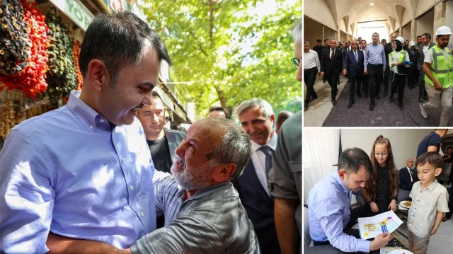 bakan kurum depremzede aileleri yeni evlerinde ziyaret etti eT6RAO4t