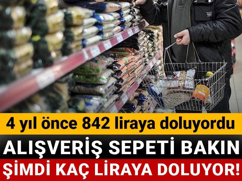 4 yil once 842 liraya doluyordu alisveris sepeti bakin simdi kac liraya doluyor IOg9pIF3