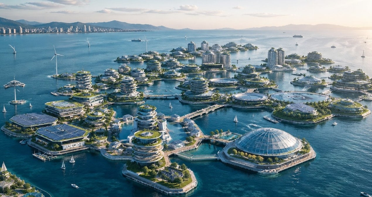 Su Üzerinde Yüzen Geleceğin Şehri: Oceanix Busan Projesi