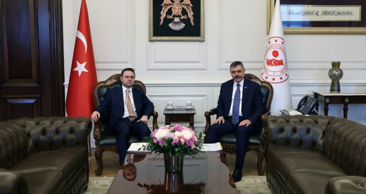İçişleri Bakanı Çiftçi ve Adalet Bakanı Gürlek, İşbirliği İçin Bir Araya Geldi
