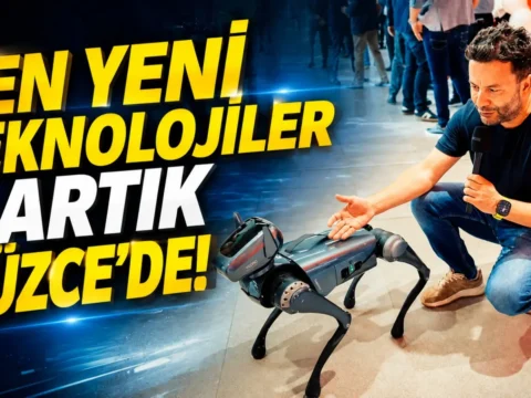 Dünyanın en yeni teknolojileri Düzce’de (Video)