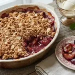 Yazin en hafif tatlilarindan erikli crumble tarifi tJKlA7mG